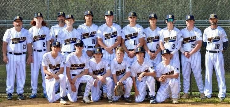 Highland Rams Baseball Team